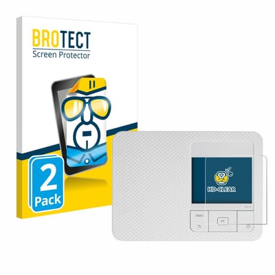 BROTECT - Screenprotector voor Canon Selphy CP1500 - Folie Beschermfolie transparant 2 Stuks