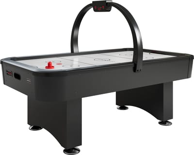 NORTH Thunder Airhockeytafel Zwart/Wit 7FT