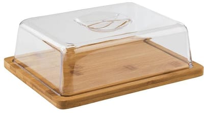 APS Dienblad - Fastfood Dienblad - Bamboe - 24 x 18,5 cm - Vaatwasserbestendig - Breukvast