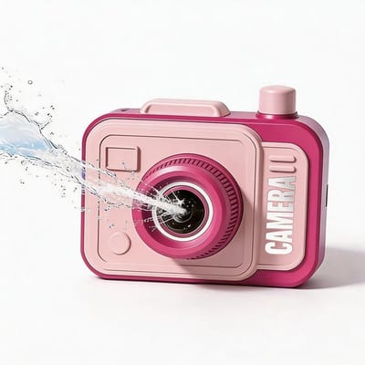 Waterpistool - Spuitpistool Omgekeerd - Watergevechten - Twee-weg Spuiten - 23x19x9.5 cm - Roze