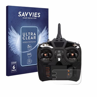 Savvies - Screenprotector voor Spektrum NX8 - Folie Beschermfolie transparant 6 Stuks