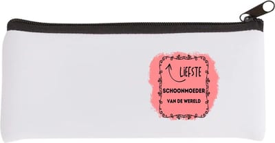 Akyol - de liefste schoonmoeder van de wereld Etui - Schoonmoeder - de liefste schoonmoeder - moeder cadeautjes - moederdag - verjaardag - geschenk - kado - 20 bij 9 cm