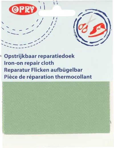 OPRY REPARATIEDOEK JEANS OPSTRIJKBAAR 10X40CM COLOR 547