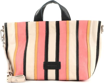 FREDsBRUDER Leren Schoudertas Handtas Rios Shopper Coral / Mix Veelkleurig