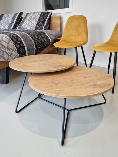 Monaco Bijzettafel (set van 2)