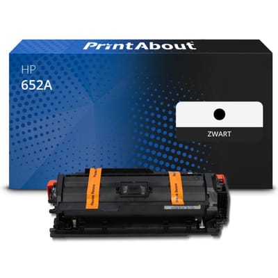 PrintAbout huismerk Toner 652A (CF320A) Zwart Geschikt voor HP