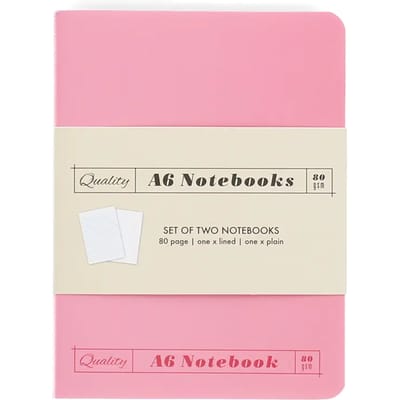 Kladblok Rex London A6 (x2)