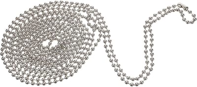 Kralenketting Rolgordijn - Ketting Rolgordijn - Doe het Zelf - Verstelbare Lengte - 300 cm - Zilver