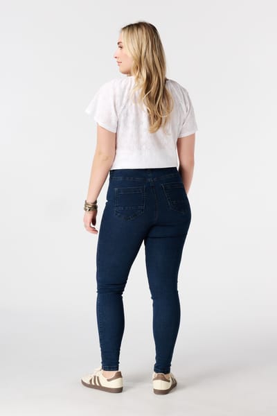 MS Mode Tregging Tregging met denim look