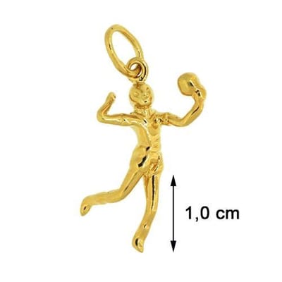 Blinx Jewels Vergulden Hanger Volleyballer