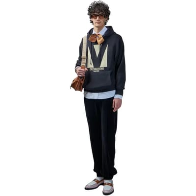 Hoodie Valentino Chez Valentino Print