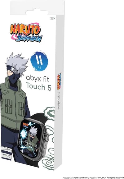Abyx Fit Touch 5 Naruto Shippuden Edition – Exclusieve smartwatch model Kakashi
