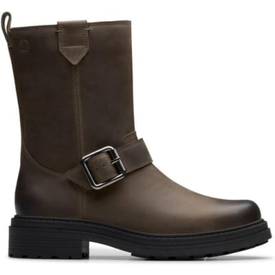 Clarks stoere enkellaars Orinoco 3 26183953 Grijs