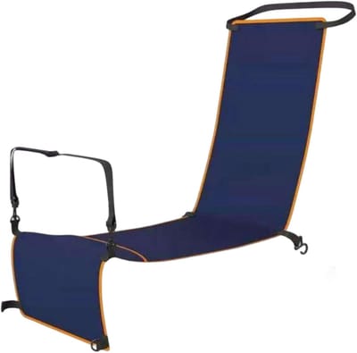 Vliegtuig Voetsteun - Reis Hangmat - Ontspannen Reizen - Antislip Stabiliteit - 150 x 41 cm - Zwart