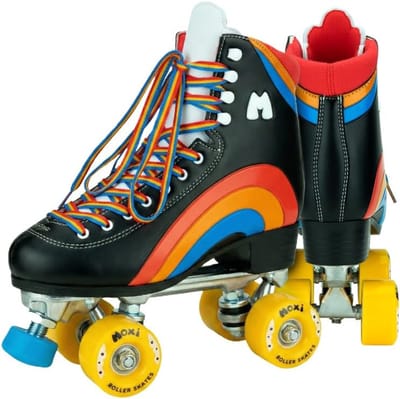 Rolschaatsen Dames - Skeelers Buiten - Buiten Cruisen - Comfortabele Pasvorm - JR Maat - Zwart
