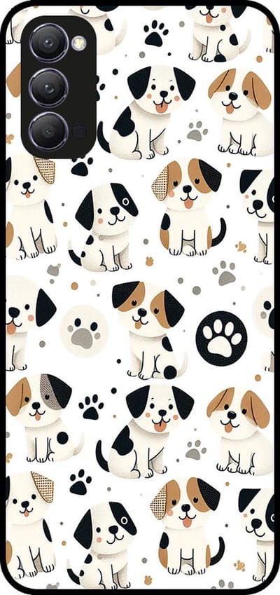 Smartphonica Telefoonhoesje Geschikt voor Oppo Reno4 5G met honden opdruk - TPU backcover case dog design geschikt voor Oppo Reno4 5G