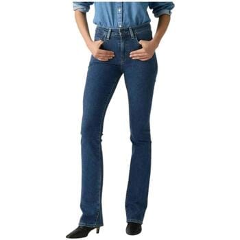 Levi's 725 High Rise Bootcut Jeans Maat: W26L32 | Broeken Outlet | Dames | Blauw