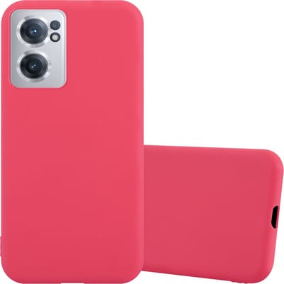 Cadorabo Hoesje geschikt voor OnePlus Nord CE 2 5G in CANDY ROOD - Beschermhoes gemaakt van flexibel TPU silicone Case Cover
