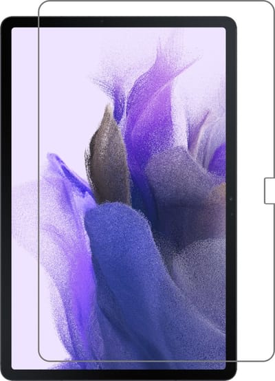 Screenprotector - Geschikt voor Samsung Galaxy Tab S7 Plus - Extra Sterk - Gehard Glas - Beschermglas - Tempered Glass - Screen Protector