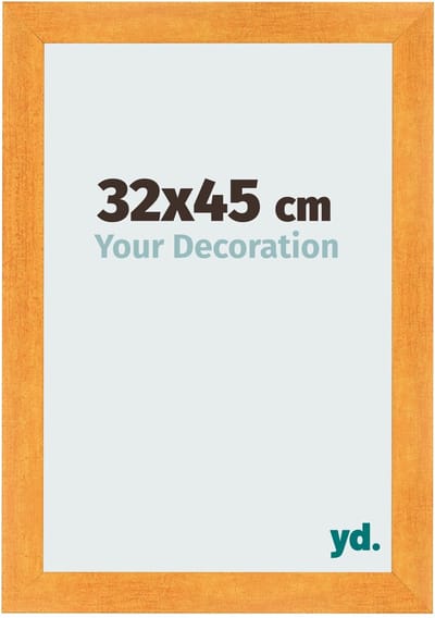 Your Decoration - Fotolijst 32x45 cm - MDF - Oranje - Pisa