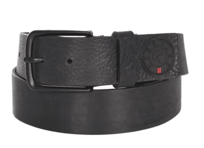 Redskins E Lederen Riem Heren | Zwart | Maat: 85
