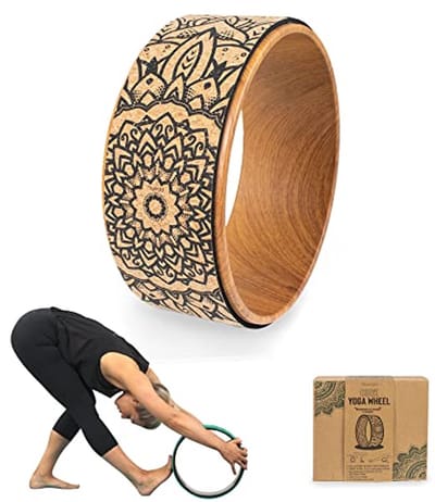 Cork Yoga Wiel - Beige - M