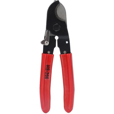 Pince coupante à câble à levier élevé Outil ciseaux pour fil de communication HS?206 35mm2 black
