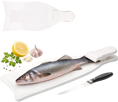 Lomera Vissnijplank - Snijplank voor Vis - Vis Snijplank - Snijplank Vis - Haring Snijplank - Snijplank voor Haring - Vis Schoonmaakplank - Vis Fileerplank - Fileerplank Vis - Vis Plank - Vis Snijbord