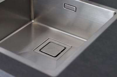 Lorreine Spoelbak Model 40VK Plat zeefje RVS
