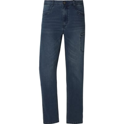 Jan Vanderstorm herren Cargojeans - 27 - blauw - Plus Size