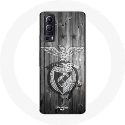 Vivo Y72 slb benfica hoesje grijze achtergrond