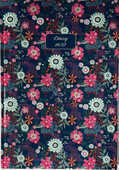 Schoolagenda 2026/2027 - Girls - Weekoverzicht - Hardcover - A5 ( 14,8 x 21cm)
