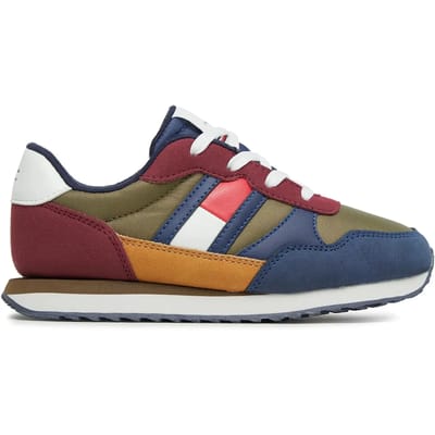 Trainers Flag Low Cut Lace-Up femme Tommy Hilfiger Flag