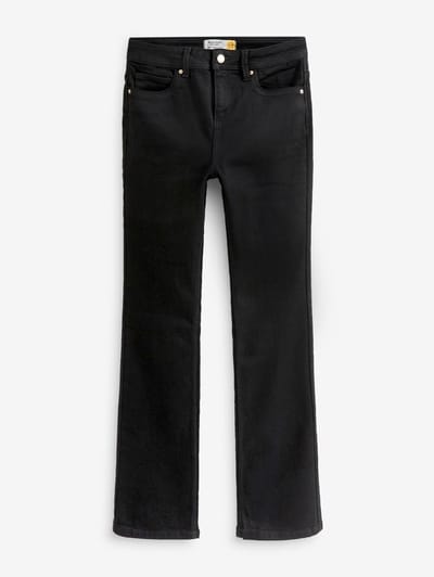 Next - Dames - Superzachte bootcut-jeans - Zwart