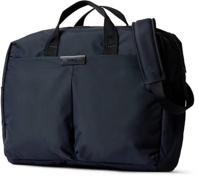 Bellroy Tokyo Work Bag – Geschikt voor 16 Laptop – Ultra-brede Opening voor Eenvoudige Toegang – Gemaakt van 80% Gerecycled Nylon - Blauw