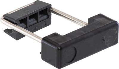 Beugelset voor paal 4x6cm.