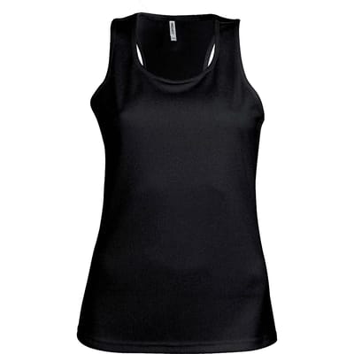 Damessporttop overhemd 'Proact' Zwart - XS