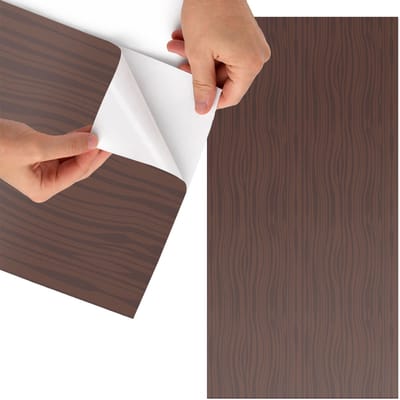 Tulup Meubelfolie - Korrelpatroon Decoratiefolie Zelfklevend - 65x130 cm - Bruin Meubelfolie - Meubel Wrap Folie - Rustiek Meubelfolie - Plakfolie Meubels - Keuken decoratie - Texturen