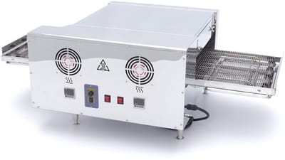 Pizza Oven met Transportband - 2 Pizza's Ø 20 cm - 30 Pizza's/U