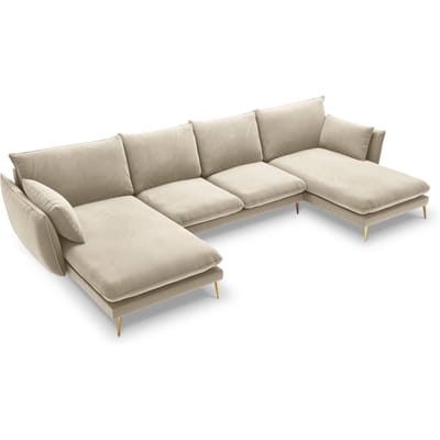 5-zitshoekbank Elio velvet | Milo Casa