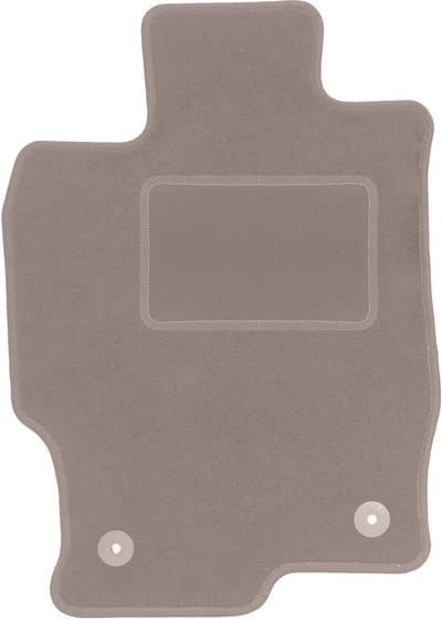 Beige bestuurdersmat voor: Mazda 6 II GH sedan, stationwagen, liftback, hatchback (2007-2012)