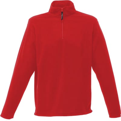Regatta Heren 170 Series Anti-pill Zip Neck Micro Fleece (Klassiek rood)