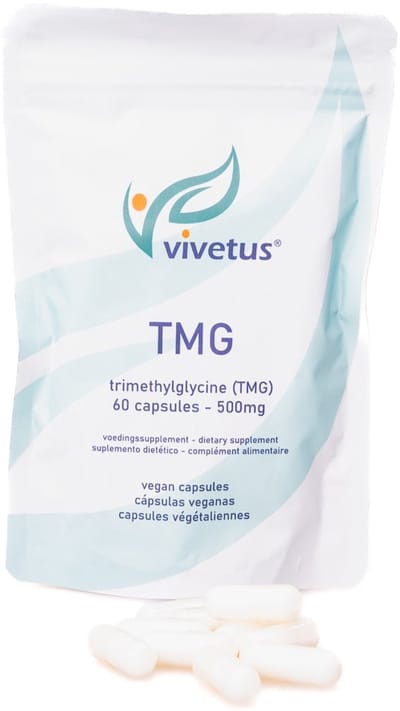Vivetus® Trimethylglycine (TMG) - 60 capsules - 500mg