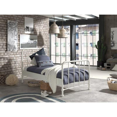 LUCEVI - Bronxx Bed 90x200cm - Wit