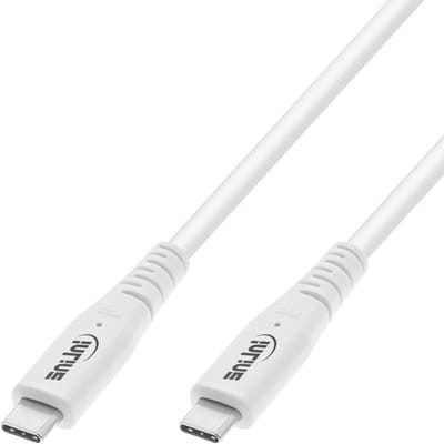 USB4 Kabel - Type C Kabel - Snelle Data Overdracht - 240W Power Delivery - 1.5 Meter - Wit