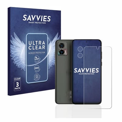 Savvies - Screenprotector voor Motorola Edge 30 Neo (Voor+Camera) - Folie Beschermfolie transparant 6 Stuks