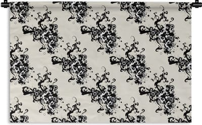 Wandkleed - Wanddoek - Patronen - Zen - Abstract - 180x120 cm - Wandtapijt