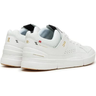 On Running Club The Roger Chaussures de sport confortables antidérapantes durables à tige basse Chaussures de sport pour hommes Blanc 48.99264 40.5 gray