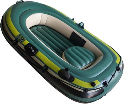 Opblaasbare Kajaks - Waterfietsen Kano - Watersport Avontuur - Stevig PVC Materiaal - Voor 2 Personen - Eén Kleur