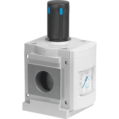 Festo Drukregelaar Aansluitplaat 0.5-12bar 13000 - 22000l/min - 537148 - P2WUN